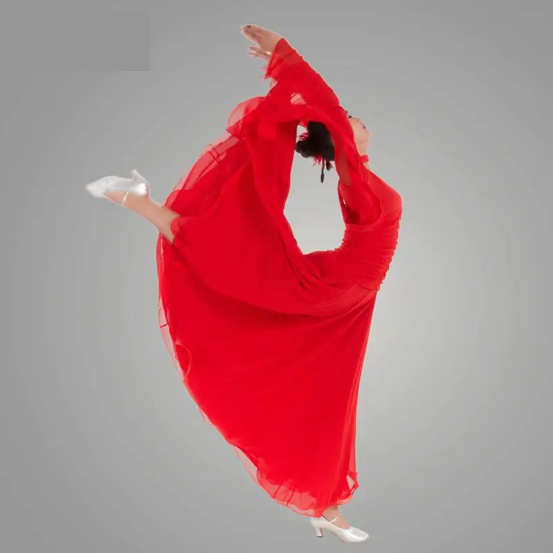 

2018 New Ballroom Dance Dress Lady Modern Lulu/jazz/tango/waltz Dance Dress Competition/performance Marine Costumes For Women