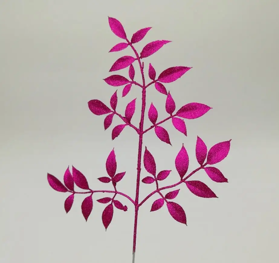 20 шт. блестящий порошок перечная мята листья ветки Цветочная композиция для