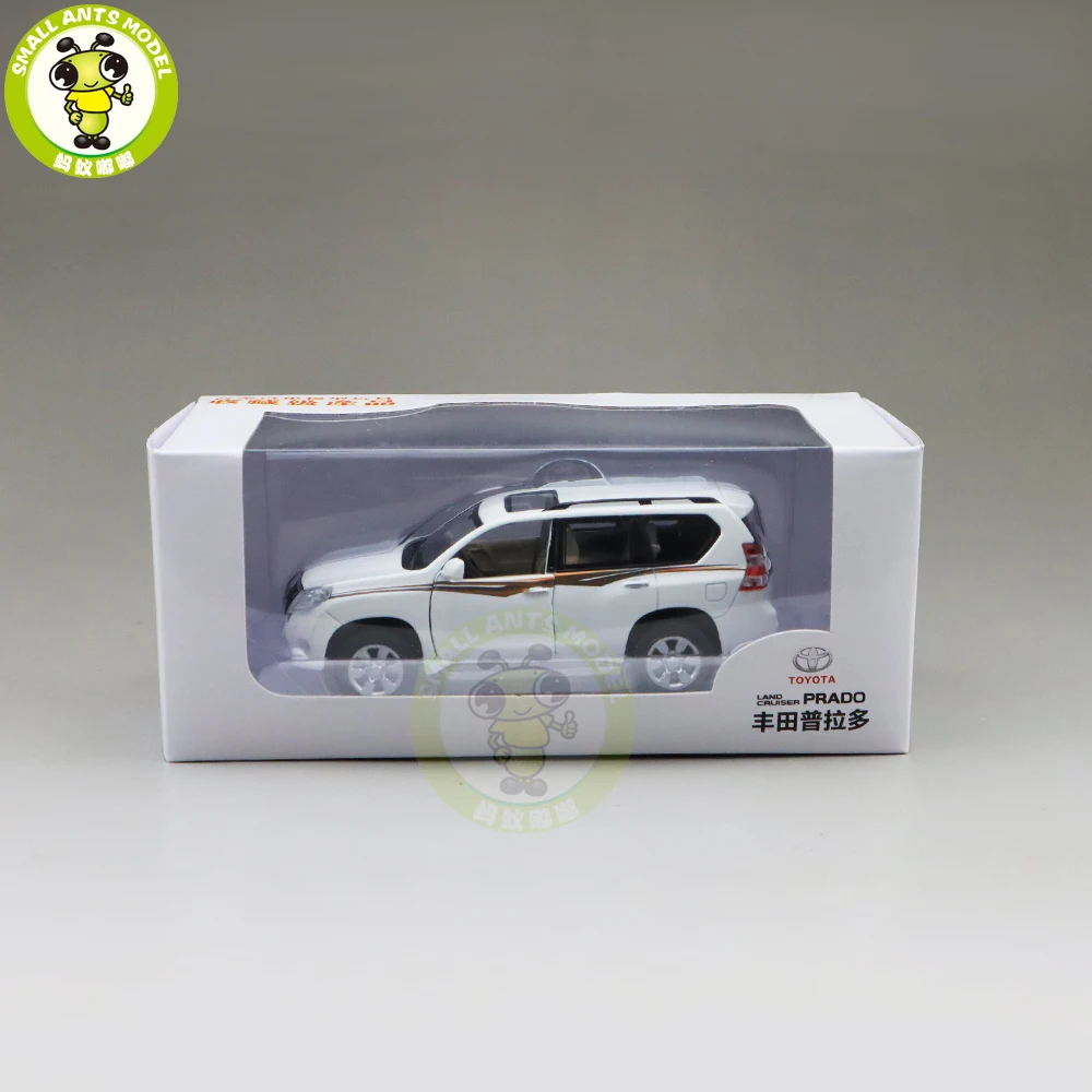 1/32 Land Cruiser Prado Diecast модель автомобиля SUV игрушки для детей дети звук освещение