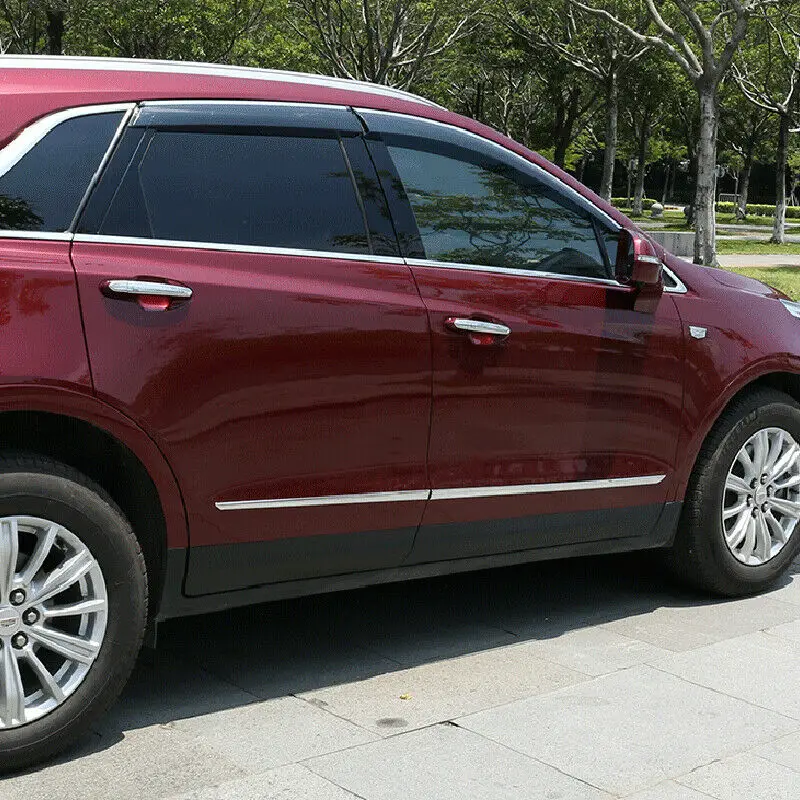 

4 шт., хромированные накладки на боковые двери для Cadillac XT5 2016-2019