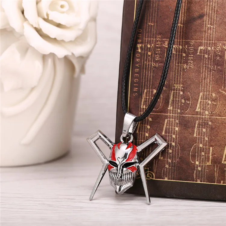 J Store популярная аниме сувенирная маска из Блич Подвесные Ожерелья череп смерти