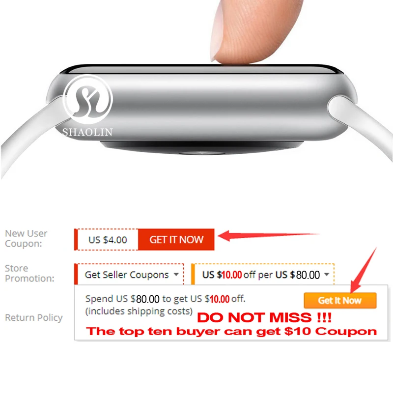 Bluetooth Smart watch Sereis 4 Smartwatch clock for ios apple iphone 5 5s 6 6S 7 8 X plus samsung huawei xiaomi pk | Электроника