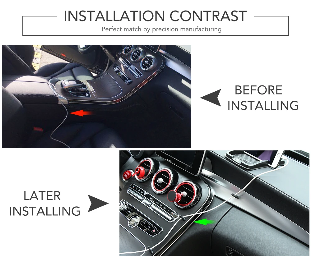 Креативный дизайн автомобильное зарядное устройство навигации линия зажим