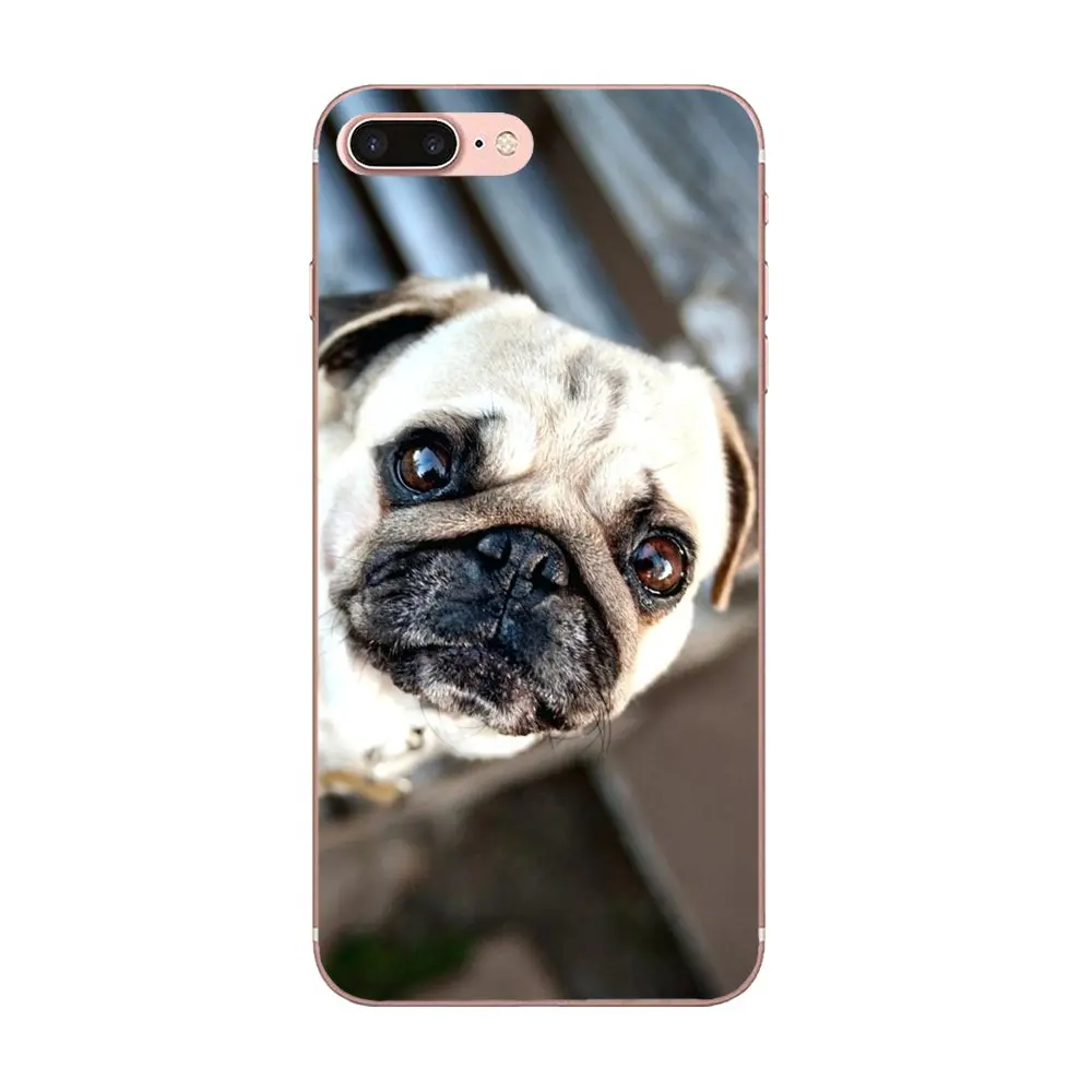 Игрушка собака мопс с милой собачкой для Huawei Honor 4C 5A 5C 5X6 6A 6X7 7A 7C 7X8 8C 8 S 9 10 10i 20 20i Lite рro мягкий чехол для мобильного телефона чехол для телефона