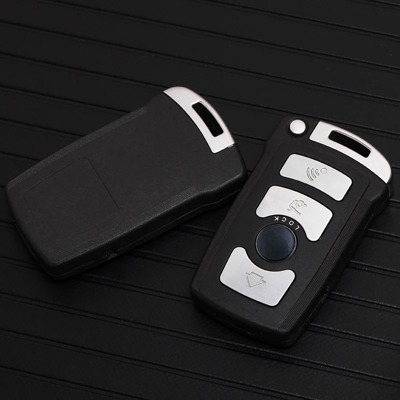 

4 Button Smart Key Shell Fob Remote Car Key Case Replace For BMW 7 Series 730li 740 E66 750 760 E65 E66 E67 E68