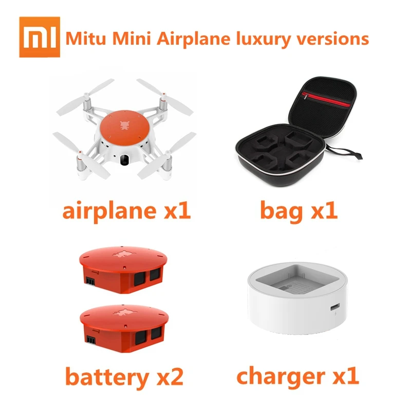 Xiaomi Mitu мини самолет умный пульт дистанционного управления летательный аппарат Дрон 5 ГГц Wifi HD FPV 720P Vedio телефон приложение управление - Цвет: Luxury  Version