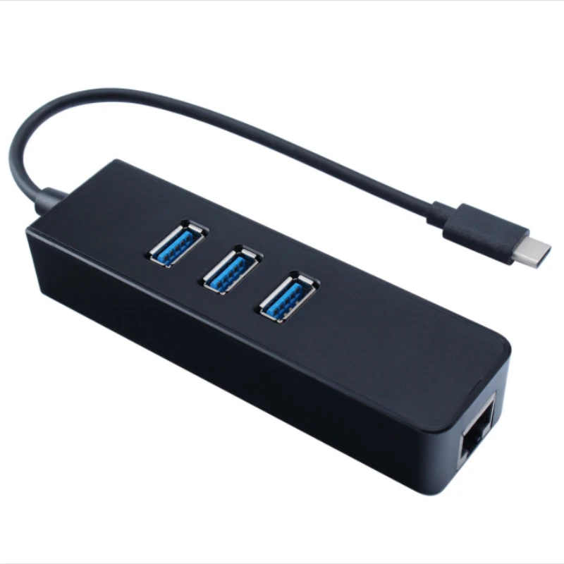 USB 3 1 Тип C к 0 концентратор с RJ45 100/1000 гигабит Ethernet сетевой адаптер LAN проводной