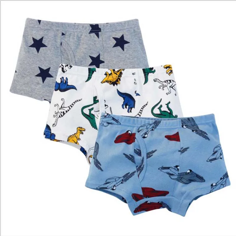 3 Pcs/lot Cartoon Kids Boy Underwear For Baby Children's Underpants Briefs Boys Underware Pants 3-11 Y |