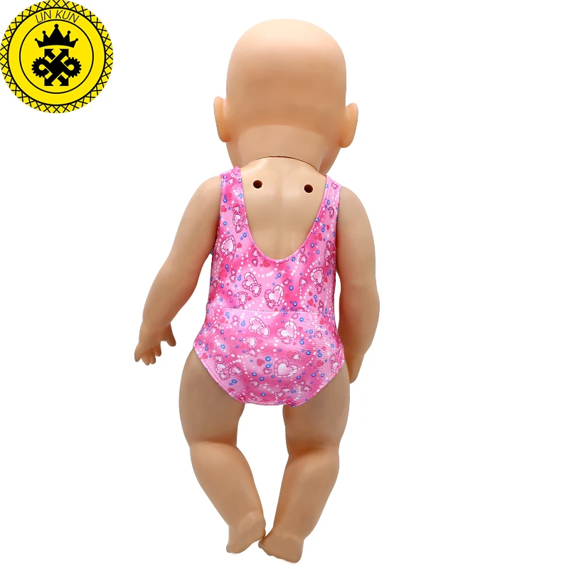 Baby born Одежда для куклы младенца милый красный купальник бикини + шарф костюм
