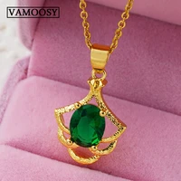 fine women pendant necklace with cz crystal exquisite necklaces pendants jewelry for women without chain sweater necklace