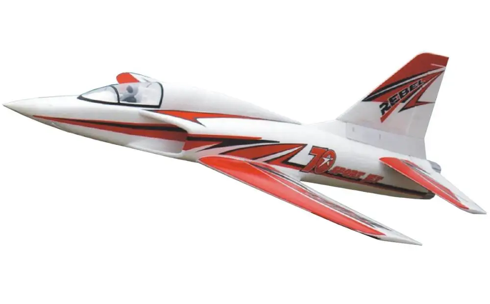 Модель самолета Freewing RC EPO 70 мм EDF Sport JET plane Rebel V2 обновленный PNP или комплект