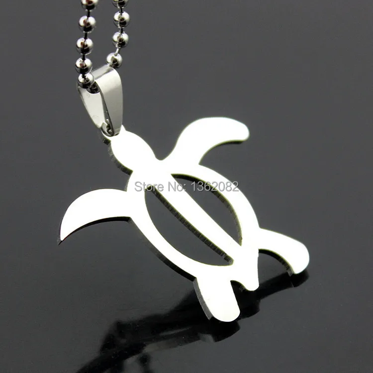 Лидер продаж! Ожерелье с подвеской в виде черепашек из нержавеющей стали|gift