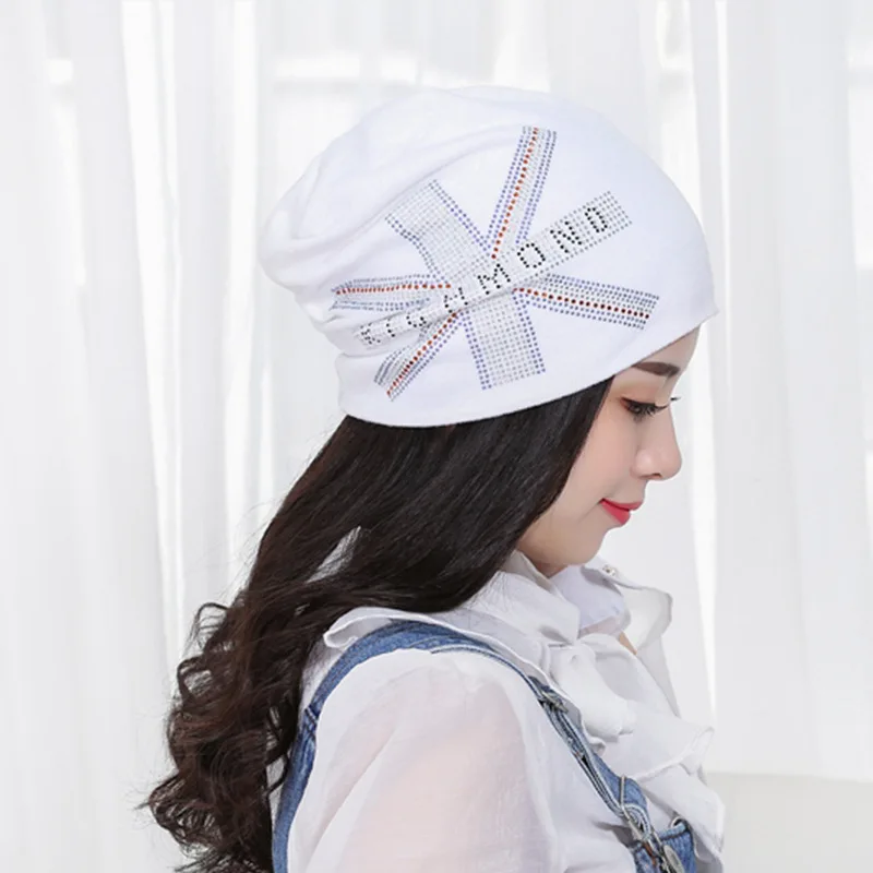 YGYEEG, осенняя женская вязаная шапка, женские шапки с цветком, стразы, для женщин, Skullies, кепка s, для девочек, кепка, Gorros, высокое качество