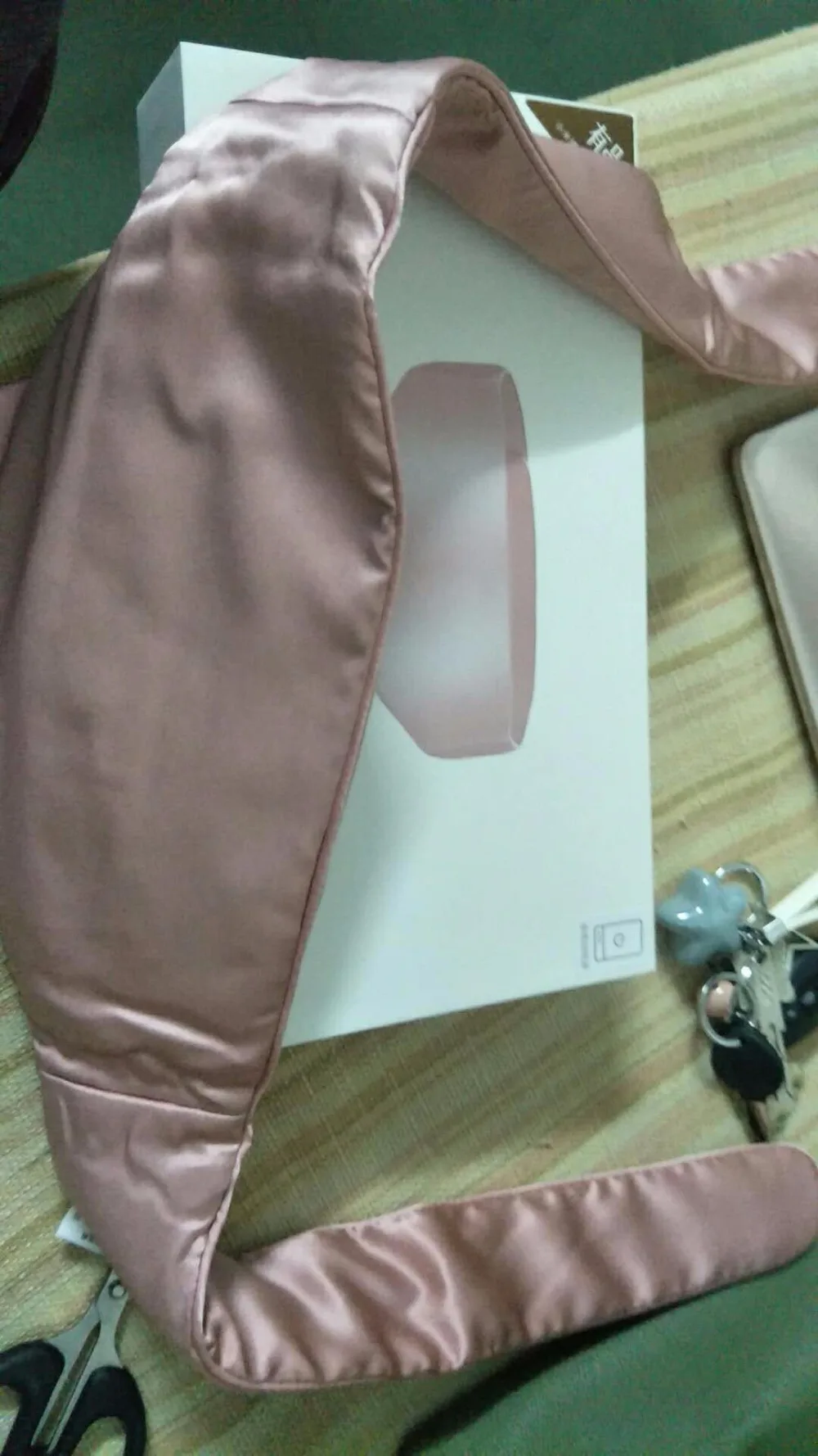 Xiaomi Mijia PMA D11 натуральный шелк графенотерапия Отопление Смарт пояс 3 передач Сверхлегкий Нагреватель тела Массажер