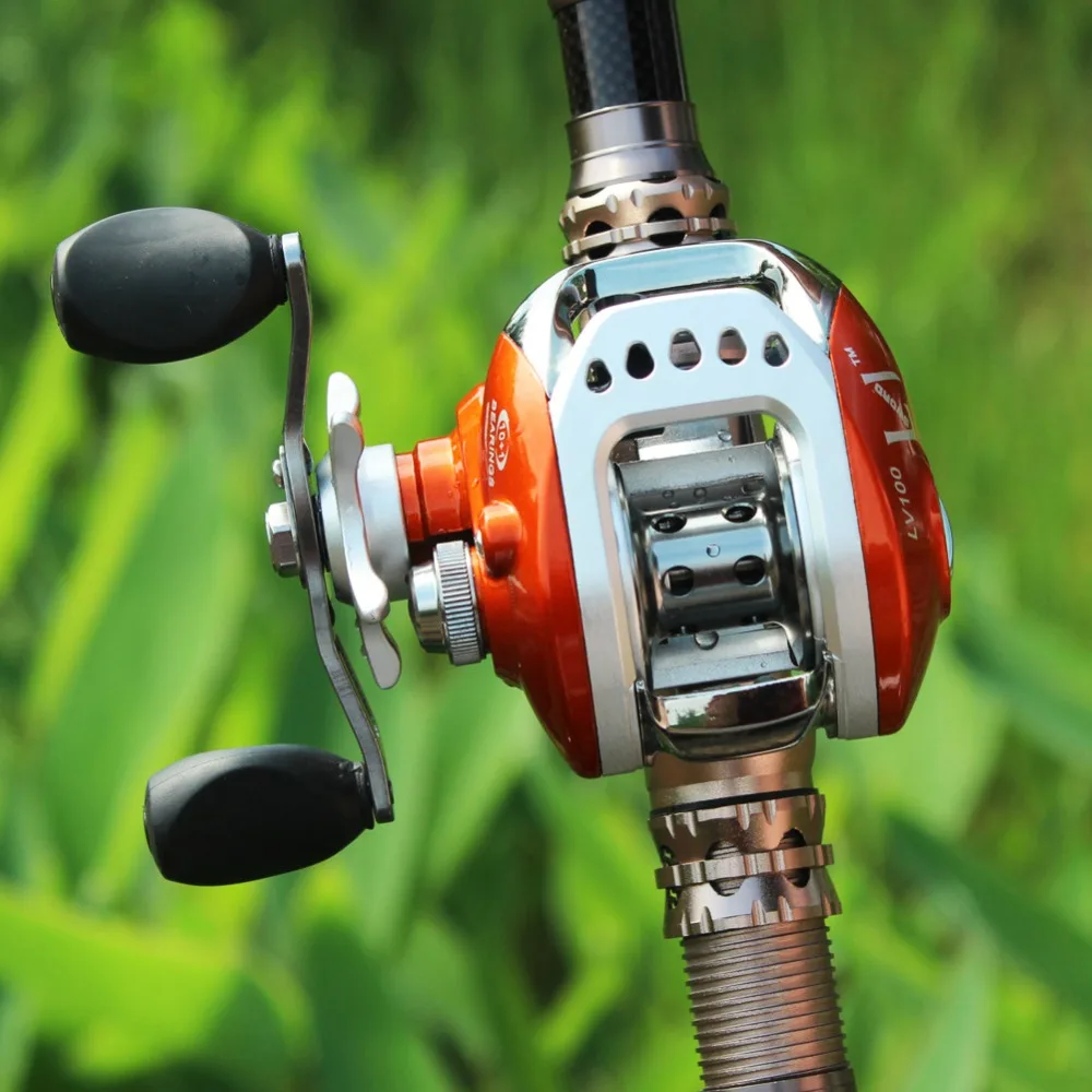 Sougayilang BaitCasting Reel10 + 1BB ловля морского карпа снасти влево/правая рука литья Катушка