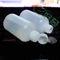 10 pcs sealed water bottles 100ml reagent bottle plastic bottle mouth fine