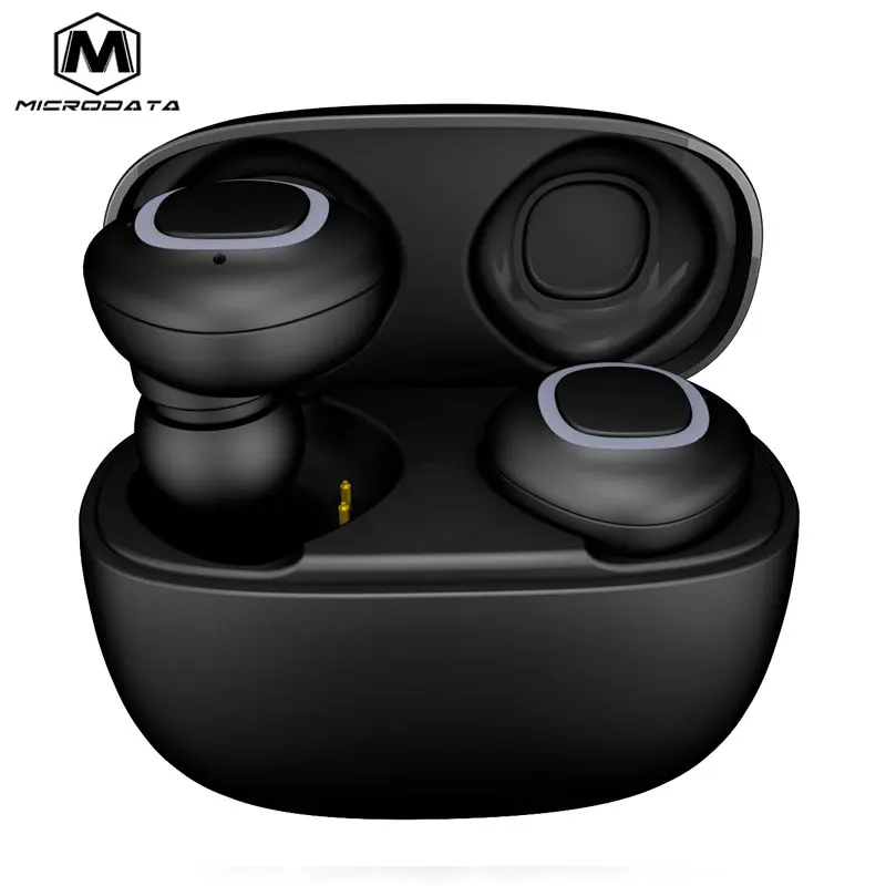 Наушники MicroData V09 наушники TWS вкладыши Bluetooth 5 0 настоящие беспроводные 3D стерео для