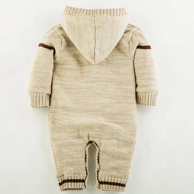 

Christmas Elk Thickening Autumn and Winter Warm Soft Romper Kids Cotton Fashion Climb Clothes Suit 0-24Months