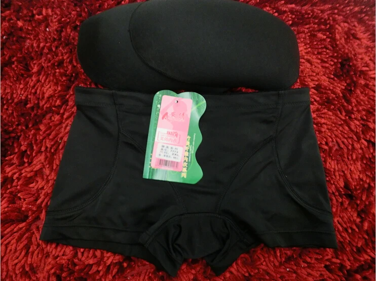 Бесшовное сексуальное нижнее белье с подкладкой поддельное имитацией задницы