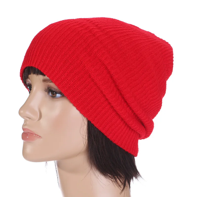 Hot Sale New Winter Hat For Men Skullies Beanies Women Fashion Warm Cap Unisex Elasticity Knit Beanie Hats Drop Shipping | Аксессуары