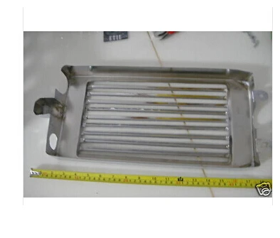 Хромированная Металлическая крышка радиатора для Honda VTX 1300 R S C Model|metal chrome|cover forcover