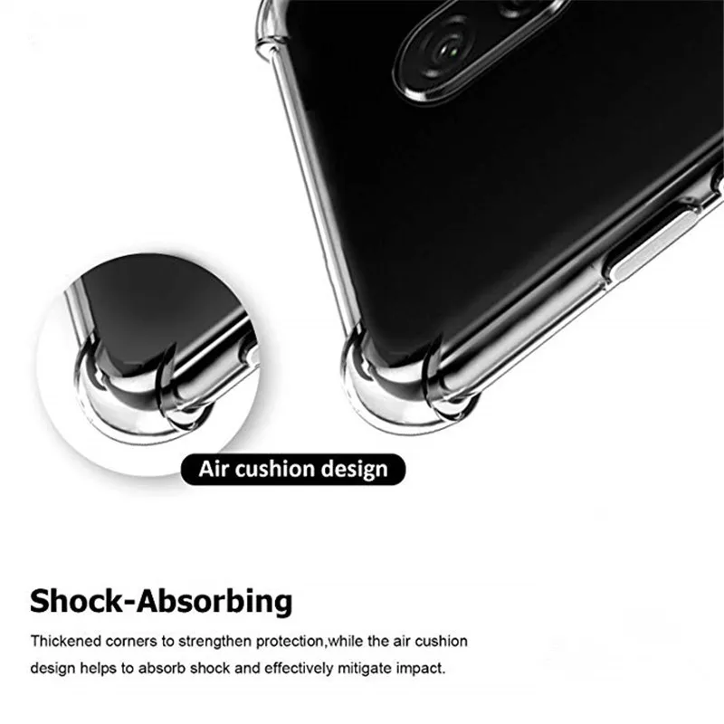 Чехол с подушкой безопасности для Oneplus 7 Pro, чехол, прозрачный мягкий ТПУ чехол для Oneplus 7 6 T, mlaren Edition, 6, 5, 3, 3, силиконовый черный чехол