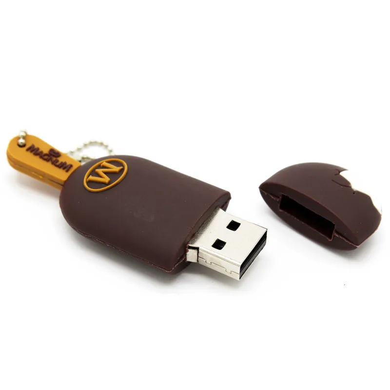 USB флеш накопитель в виде мороженого шоколада 2 0 4 ГБ 8 16 32 64 ГБ|USB флэш-накопители| |