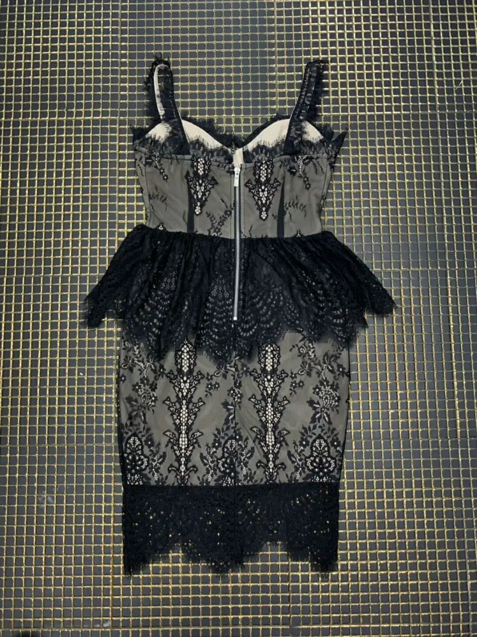 

2019 New Women black lace v neck spaghetti strap Vestidos dress Bodycon Celebrity evening Party Dress dropshipping