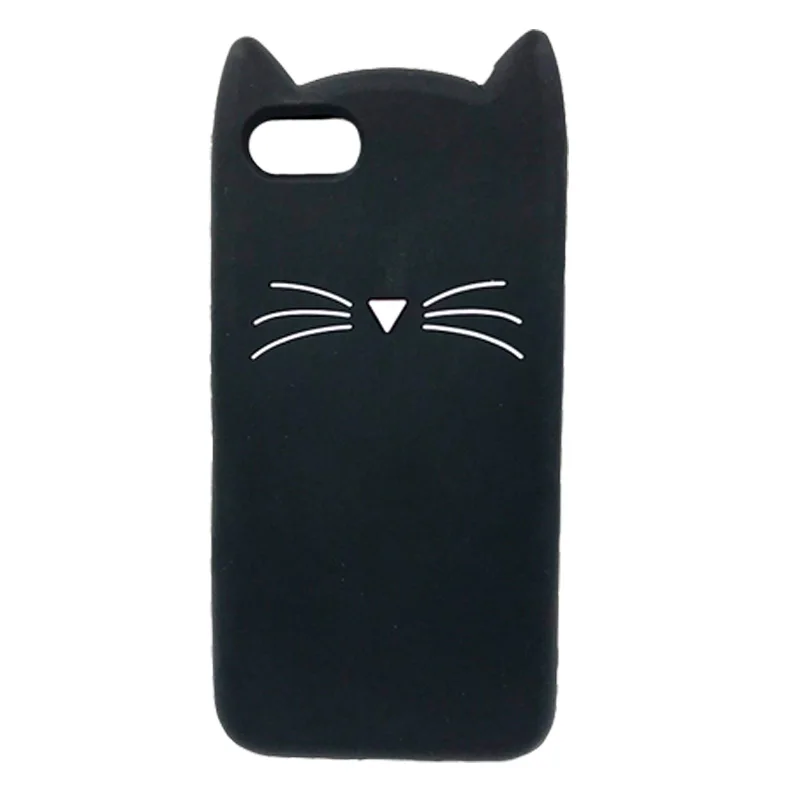Силиконовый чехол для Coque huawei Y5 чехол 3D мультяшная мягкая задняя крышка для huawei Y 5 Y5 Prime чехол для телефона s Capa Funda - Цвет: cat black
