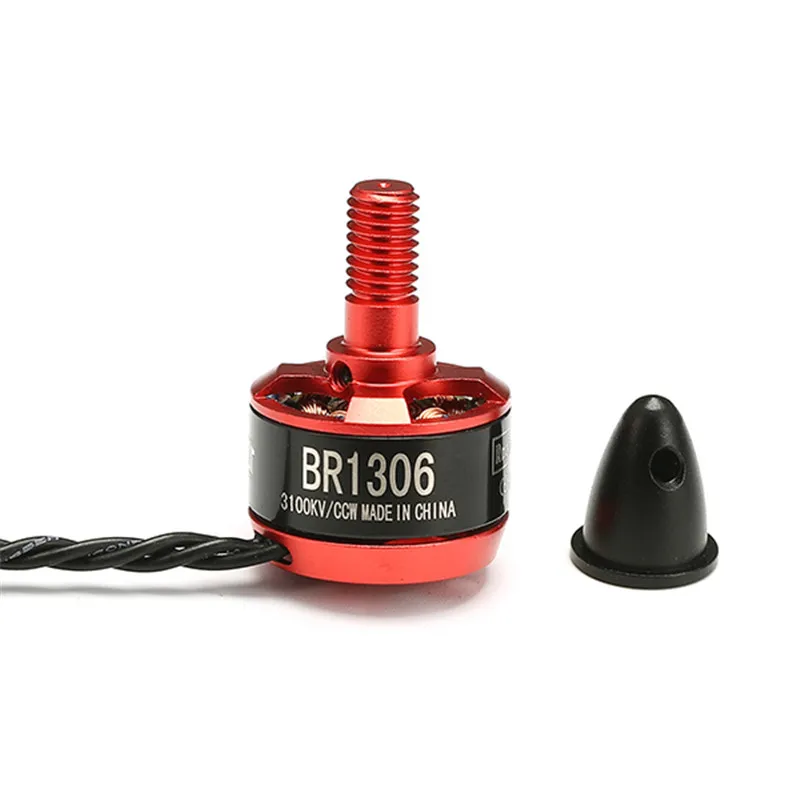Racerstar 1306 BR1306 3100KV 1 2S бесщеточный мотор CW/CCW для 150 180 200 RC многороторная рама комплект