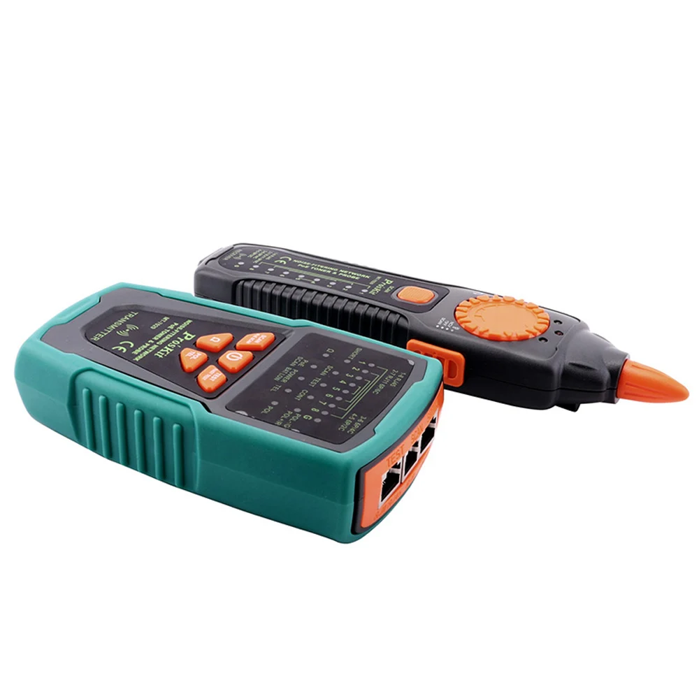Pro'skit MT-7029-C тестер сетевого кабеля с функцией защиты от помех аудио сети POE для