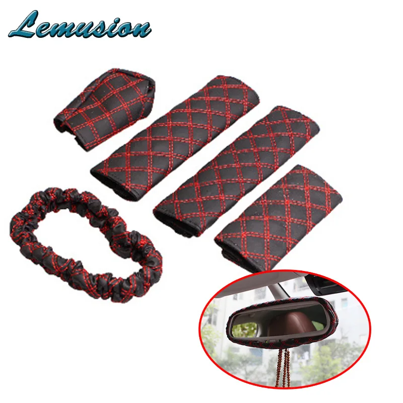 5 шт./компл. автомобильный салон пять ремень безопасности зеркало заднего вида