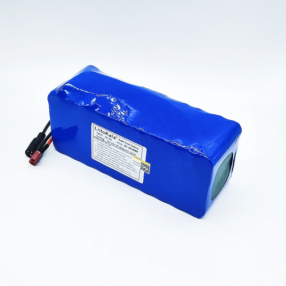 Новый liitoKala 10S4P 36v8ah Электрический велосипед литий-ионный аккумулятор 18650 8000 мАч