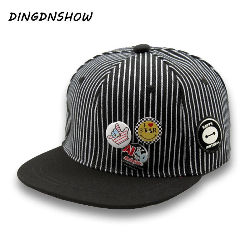 Бейсбольный колпачок для крышки детский полосатый Casquette Gravity Фолс акриловый горрас Планас; Хип-хоп шляпы для мальчиков