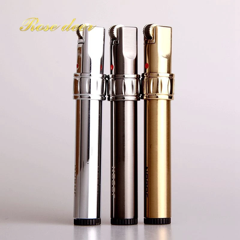Cigarette Accessories Strange Fly a flame cigar lighters Slim cylindrical shape gas lighter Free shipping ZB638GH | Дом и сад