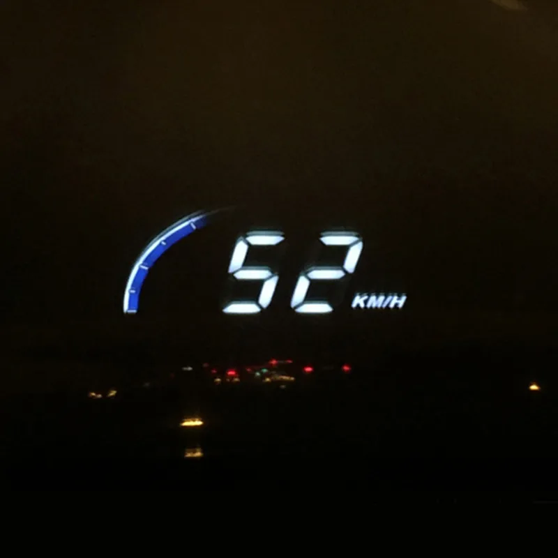3 дюйма Автомобильная электроника Hud проектор Obd2 дисплей проектор на лобовое стекло Gps Спидометр Авто дисплей Автомобильный спидометр