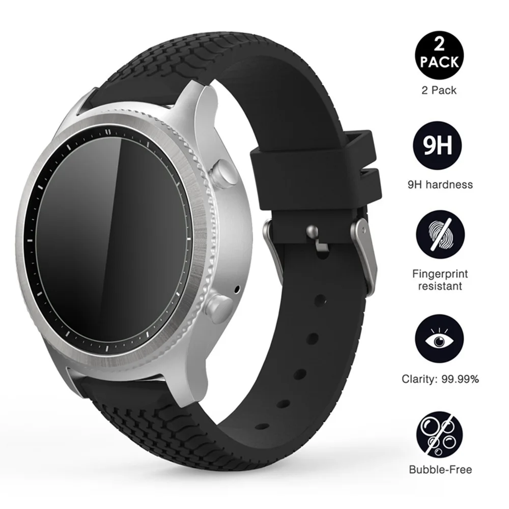 SIKAI 4pcs Tempered Glass Screen Protector For Smart Watch 30 31 32 33 34 35 36 37 38 39 40 41 42 MM Smart Watch Glass Screen