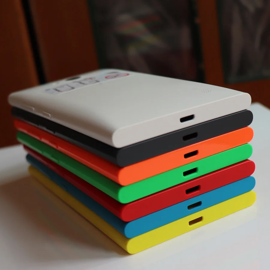 Высококачественный чехол-накладка на заднюю панель для Nokia lumia 730 735, сменный корпус с боковыми кнопками