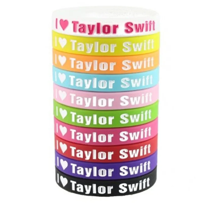 1 шт Taylor star Спорт мотивационные силиконовые браслеты