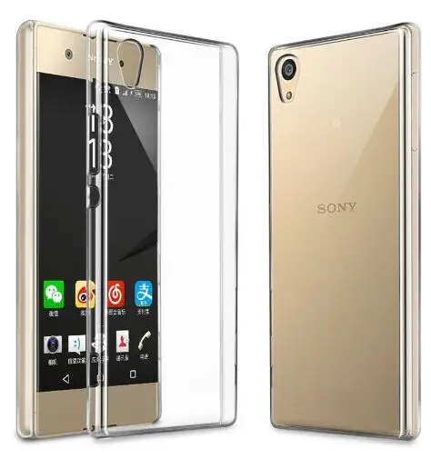 

VSKEY 100pcs TPU Silicone Phone Case For Sony Xperia XA XA1 Plus Ultra Thin Soft Transparent XA2 Ultra Back Cover