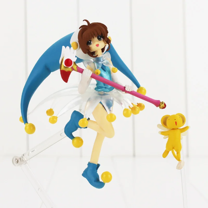 13 см карта аниме Captor Sakura FigFIX 008 Сакура КИНОМОТО: боевой костюм ver. ПВХ фигурка