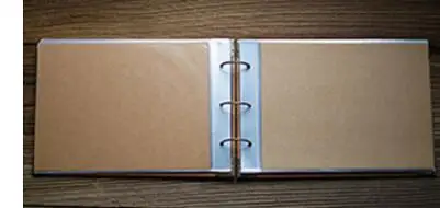 Блокнот из крафт-бумаги с кожаным сердцем А4/фотоальбом/дневная книга с ручной росписью граффити/кожаные свадебные альбомы "сделай сам"