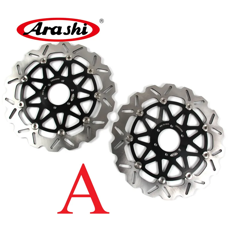 

Передние тормозные роторы ARASHI CNC, плавающий диск для YAMAHA XJR1200 XJR 1200 1995 1996 1997 1998, алюминиевый стальной диск для мотоцикла