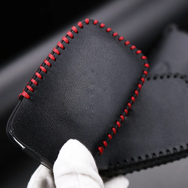 Чехол для ключей из натуральной кожи с дистанционным управлением Land Rover A8 A9 X9