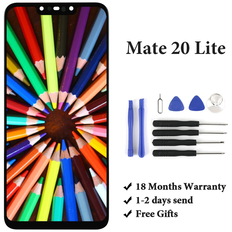 Для Huawei Mate 20 Lite SNE LX1 LX3 ЖК дисплей LX2 L21 кодирующий преобразователь сенсорного