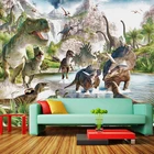 Пользовательская настенная Ткань 3D стерео мир динозавров фотообои 3D обои для детской комнаты спальня фон покрытие стен домашний декор