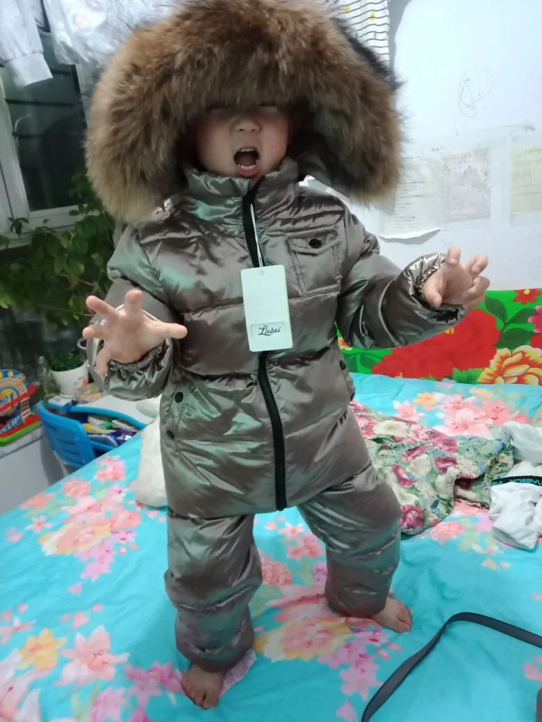Pure color Children's high-end thermal down jackets | Детская одежда и обувь