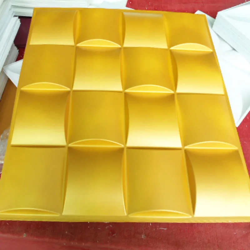 Новое поступление, Современная Экологичная Прочная ПВХ 3d настенная панель для домашнего декора 50*50 см, супер легкая 3D настенная доска