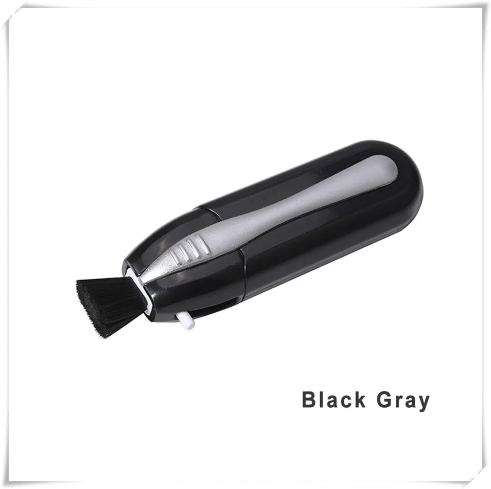 Black Gray MSJO glass es микрофиберная тряпка мини солнцезащитные очки уход Чистящая Щетка 2 в 1 мягкий инструмент стекло для глаз микрофибра щетка для чистки стекла - Цвет: Black Gray