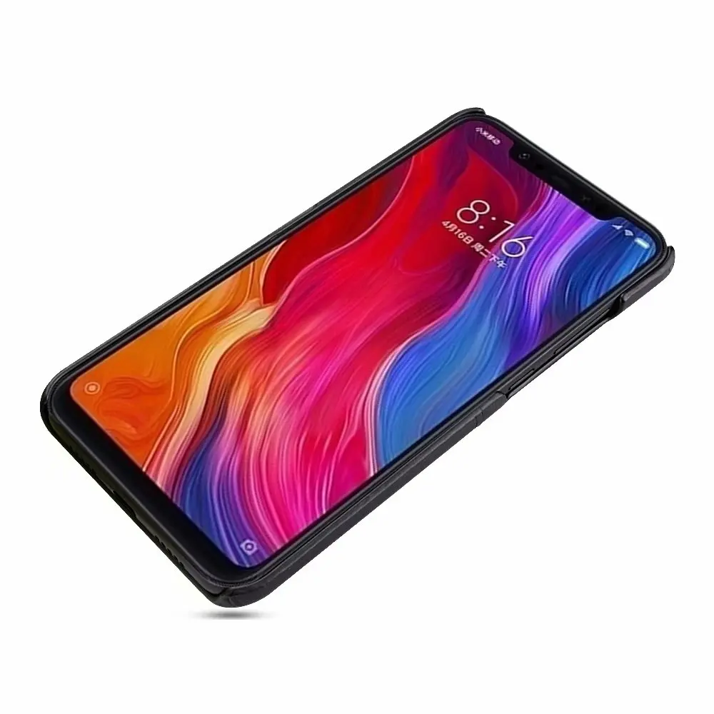 Кожаный чехол для Xiaomi Mi 8 SE Explorer 6X A2 5X A1 Redmi 5 Plus Note Pro с 2 слотами карт матовая задняя